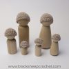 Mushroom Beanie family of 6 tut