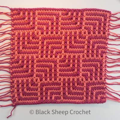 Inset Mosaic Crochet Video & Free Charts - The Crochet ArchitectThe Crochet  Architect